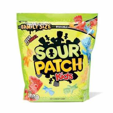 Sour Patch Kids Soft & Chewy CandyBuy 1 Get 1 FREEFree item of equal or lesser price.
Or Haribo, Albanese, Trolli, or Nerds Gummy Clusters, 18.5 to 36-oz bag