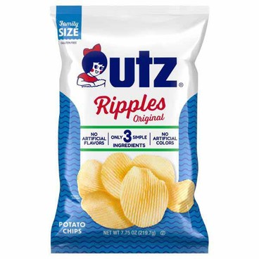 Utz Potato ChipsBuy 1 Get 1 FREEFree item of equal or lesser price.
Family Size, 7.75 or 8-oz bag