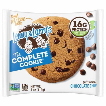 Lenny & Larry's The Complete CookieBuy 1 Get 1 FREEFree item of equal or lesser price.
4-oz bag; or 1st Phorm Level-1 Protein Bar, Peanut Butter & Jelly, 2-oz pkg.