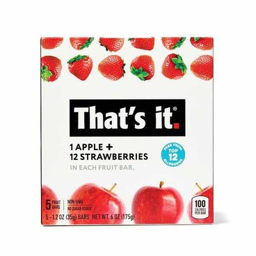 That's It Fruit BarBuy 1 Get 1 FREEFree item of equal or lesser price.
5-ct. box