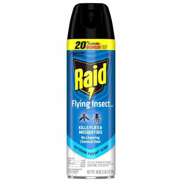Raid Flying Insect KillerBuy 1 Get 1 FREEFree item of equal or lesser price.
Or Wasp & Hornet Killer, Aerosol, 14 or 15-oz can