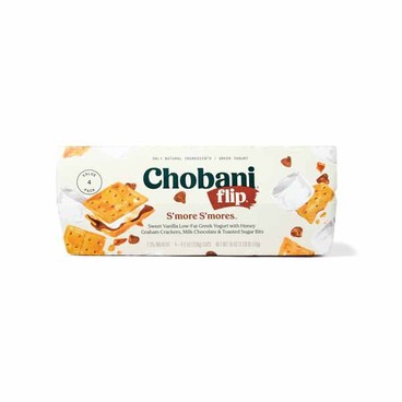 Chobani Greek YogurtBuy 1 Get 1 FREEFree item of equal or lesser price.
Flip, Original, Zero Sugar, or 20g Protein, 4-pk. 4.5 to 6.7-oz ctn.