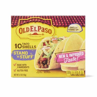 Old El Paso Taco ShellsBuy 1 Get 1 FREEFree item of equal or lesser price.
Or Tortillas or Soft Tortilla Bowl, 8 to 18-ct. box 
(Excluding Old El Paso Kit)