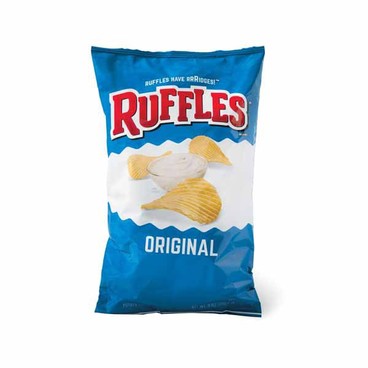 Ruffles Potato ChipsBuy 1 Get 1 FREEFree item of equal or lesser price.
5.5 to 8.5-oz; or Tostitos Tortilla Chips, 8 to 13-oz bag 
(Excluding Baked, Simply, and Party Size)