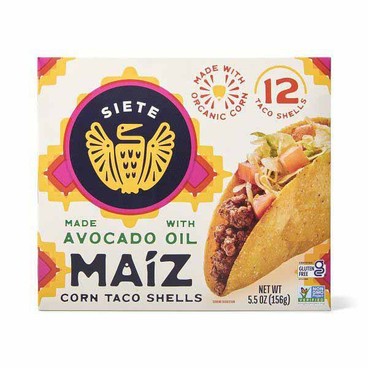 Siete Corn Taco ShellsBuy 1 Get 1 FREEFree item of equal or lesser price.
5.5-oz box; or Taco or Fajita Seasoning, 1 or 1.31-oz pkg.; or Botana Sauce, 8.5 or 10-oz bot.; or Refried Beans, 16-oz can