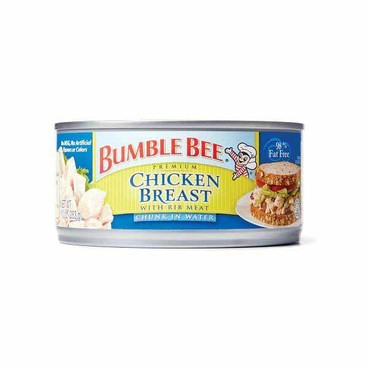 Bumble Bee Premium Chicken BreastBuy 1 Get 1 FREEFree item of equal or lesser price.
With Rib Meat, Chunk, In Water, 98% Fat Free, 10-oz can
