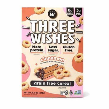 Three Wishes CerealBuy 1 Get 1 FREEFree item of equal or lesser price.
8.6-oz box