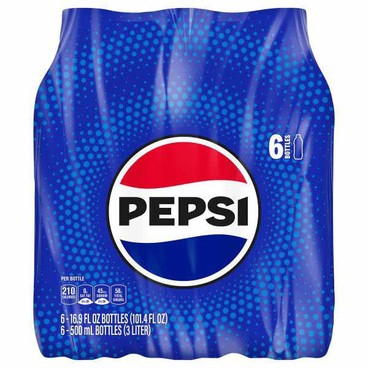 6-Pack Pepsi ProductsBuy 1 Get 1 FREEFree item of equal or lesser price.
16.9-oz bot. or 8-pk. 12-oz bot. 
(Excluding Aquafina)