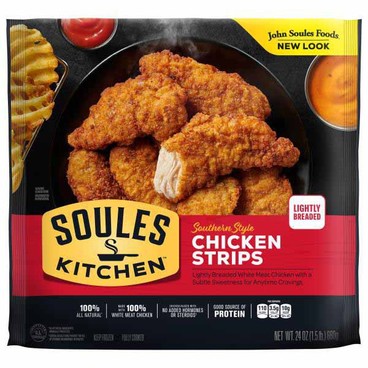 Soules Kitchen FajitasBuy 1 Get 1 FREEFree item of equal or lesser price.
Or Tenders, Nuggets, Strips, or Bites, 16 to 28-oz pkg. 
(Excluding Beef Varieties)