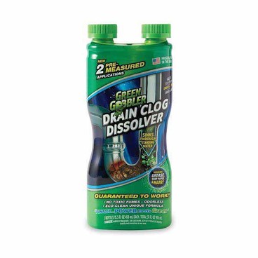 Green Gobbler Drain Clog DissolverBuy 1 Get 1 FREEFree item of equal or lesser price
31-oz bot.