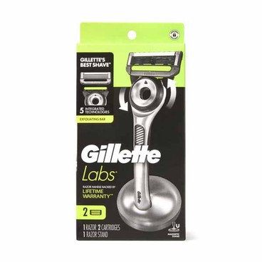Gillette Labs Razor With Exfoliating BarBuy 1 Get 1 FREEFree item of equal or lesser price.
Or Proglide Razor For Men, Handle + 1 Blade Refill, 1-ct. pkg. 
(Excluding Mach3 and Fusion5)