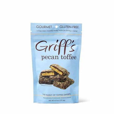 Griff's Gourmet ToffeeBuy 1 Get 1 FREEFree item of equal or lesser price.
Pecan or Coffee, Gluten Free, 4.5-oz bag