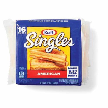 Kraft American Cheese SinglesBuy 1 Get 1 FREEFree item of equal or lesser price.
Or Velveeta Prepared Slices 10.7 to 16-oz pkg.; or The Laughing Cow Spreadable Cheese Wedges, 8-pk. 5.4-oz pkg.; or Kaukauna Cheese Spread, 11.3-oz pkg.