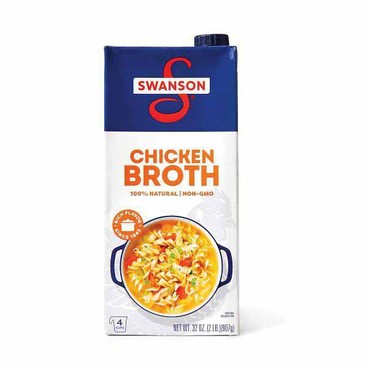 Swanson BrothBuy 1 Get 1 FREEFree item of equal or lesser price.
Or Stock, 32-oz ctn. 
(Excluding Organic and Bone Broth)