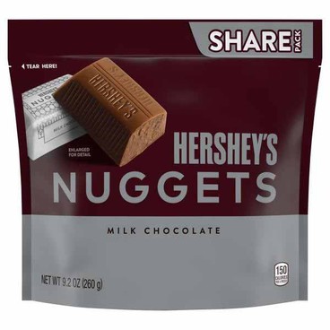 Hershey's Nuggets ChocolateBuy 1 Get 1 FREEFree item of equal or lesser price.
8.1 to 9.2-oz; or Free2b Sun Cups Minis, 3.5 or 4.2-oz; or Skinny Dipped Candies, 3.17 or 3.5-oz bag