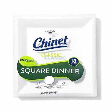 Chinet Classic White Dinner PlatesBuy 1 Get 1 FREEFree item of equal or lesser price.
18-ct.; or Lunch Plates, 34-ct. pkg.
