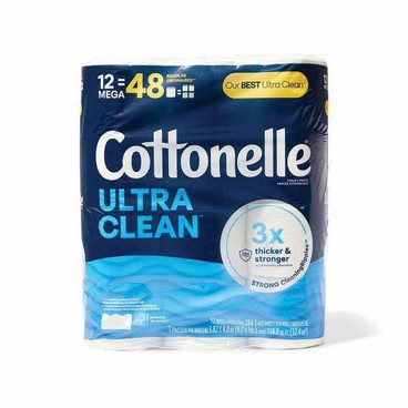 Cottonelle Bathroom TissueBuy 1 Get 1 FREEFree item of equal or lesser price.
Mega Rolls, 12-roll pkg.