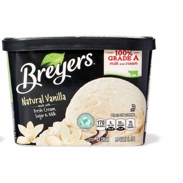 Breyers Ice CreamBuy 1 Get 1 FREEFree item of equal or lesser price.
Or Frozen Dairy Dessert, 1.5-qt ctn.; or Carb Smart Ice Cream or Frozen Dairy Dessert Bars, 18-oz box