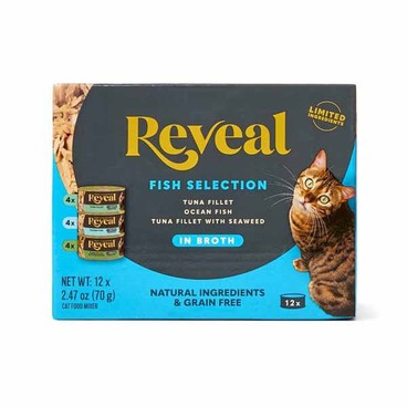 Reveal Cat FoodBuy 1 Get 1 FREEFree item of equal or lesser price.
12-pk. 2.47-oz can