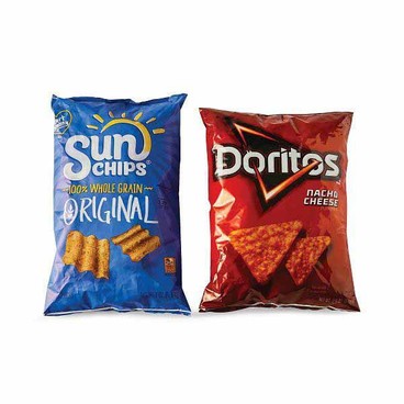 Doritos Tortilla ChipsBuy 1 Get 1 FREEFree item of equal or lesser price.
6 to 10.75-oz bag; or Sunchips Snacks, 7-oz bag 
(Excluding Baked, Simply and Party Size)