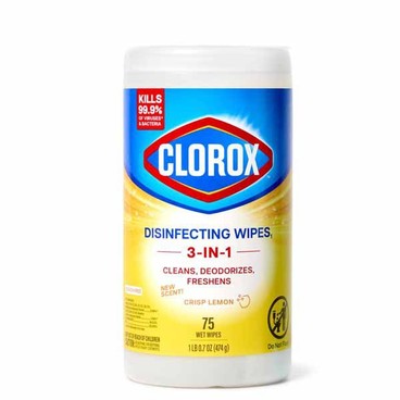Clorox Disinfecting WipesBuy 1 Get 1 FREEFree item of equal or lesser price.
75-ct. cnstr.