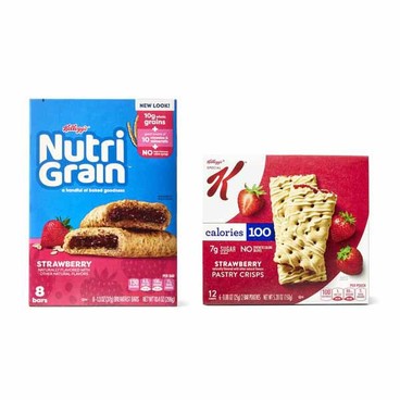 Kellogg's Nutri-Grain Breakfast BarsBuy 1 Get 1 FREEFree item of equal or lesser price.
Soft Baked, 10.4-oz; or Special K Pastry Crisps, 5.28-oz box