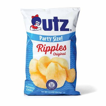 Utz Potato ChipsBuy 1 Get 1 FREEFree item of equal or lesser price.
Party Size, 12.5 or 13-oz; or Zapp's Pretzel Stix or Big Cheezy Pretzel, 16-oz; or Boulder Canyon Tortilla Chips, 8-oz bag