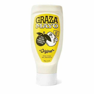 Graza MayoBuy 1 Get 1 FREEFree item of equal or lesser price.
Or Garlic Aioli, 12 or 17-oz bot.
