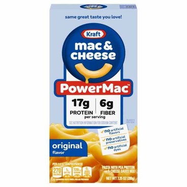 Kraft Macaroni & CheeseBuy 1 Get 1 FREEFree item of equal or lesser price.
Power Mac, 7.25-oz box