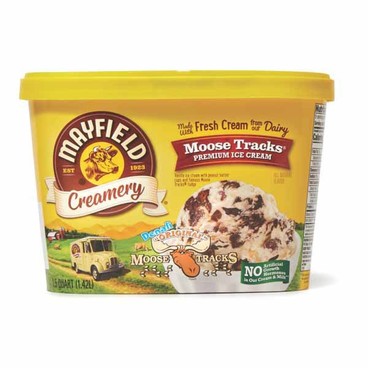 Mayfield Creamery Ice CreamBuy 1 Get 1 FREEFree item of equal or lesser price.
1.5-qt; or Ice Cream Bars or Sandwiches, 6-ct. pkg.