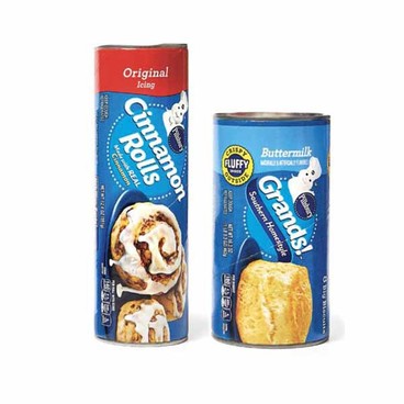Pillsbury Grands! Biscuits or Rolls, Crescents, or Cinni Stix or Ready To Bake! Cookie DoughBuy 1 Get 1 FREEFree item of equal or lesser price.
16.3-oz; or 8 to 13.9-oz; or 14 to 16.5-oz pkg.