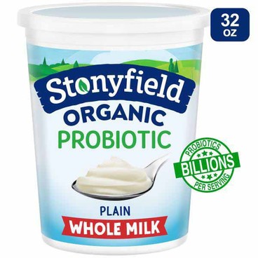 Stonyfield Organic YogurtBuy 1 Get 1 FREEFree item of equal or lesser price.
32-oz or Yogurt Smoothie, 4-pk. 6-oz pkg. 
(Excluding Greek)