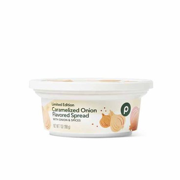 Caramelized Onion SpreadBuy 1 Get 1 FREEFree item of equal or lesser price.
Or Garlic, From the Publix Bakery, 7-oz pkg.