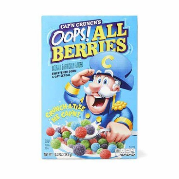 Cap'N Crunch CerealBuy 1 Get 1 FREEFree item of equal or lesser price.
10.3 to 12.6-oz or Life, 13-oz box