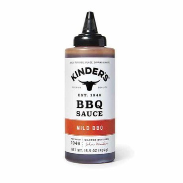 Kinder's BBQ SauceBuy 1 Get 1 FREEFree item of equal or lesser price.
Or Wing or Dipping Sauce, or Marinade, Seasoning Blend, Rub, or Dips and Seasoning Mix, 1.25 to 16.1-oz or 6-pk. 5.1 to 6.6-oz pkg.