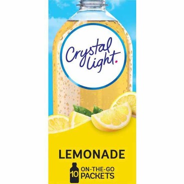 Crystal Light Drink MixBuy 1 Get 1 FREEFree item of equal or lesser price.
10 or 12-qt or 5 to 10-ct. box or Liquid Drink Mix, 1.62 or 1.96-oz bot.; or Mio Water Enhancer, 1.62-oz bot.; or Arizona Drink Mix, 10-ct. box