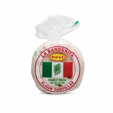 La Banderita TortillasBuy 1 Get 1 FREEFree item of equal or lesser price.
Flour, Corn, or Mexican Blend, 16 to 30-ct. 18 to 24.9-oz bag