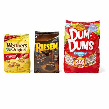 Werther's Original Caramel Hard CandiesBuy 1 Get 1 FREEFree item of equal or lesser price.
Or Riesen, Dum-Dums, Mamba, or Jolly Ranchers, 30 to 50-oz bag