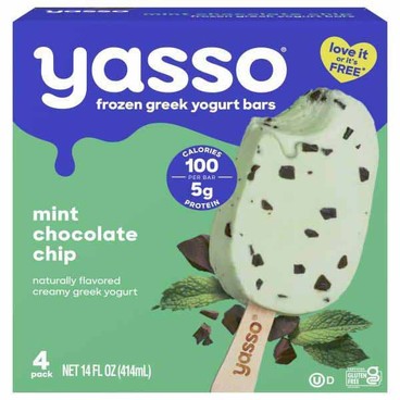 Yasso Frozen Greek Yogurt BarsBuy 1 Get 1 FREEFree item of equal or lesser price.
Or Sandwiches, 10.5 to 14-oz; or Frozen Yogurt, 14-oz pkg.