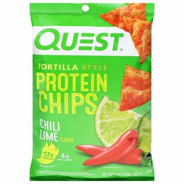Quest Tortilla Style Protein ChipsBuy 1 Get 1 FREEFree item of equal or lesser price.
Chili Lime, Nacho, Loaded Taco, or Spicy Sweet Chili, 4-oz bag