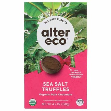 Alter Eco Dark Chocolate TrufflesBuy 1 Get 1 FREEFree item of equal or lesser price.
Classic, Sea Salt, or Salted Caramel, 4.2-oz bag