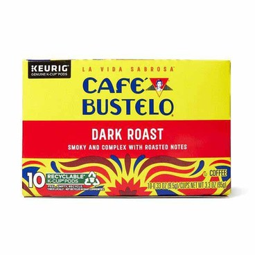 Caf&eacute; Bustelo K-Cup CoffeeBuy 1 Get 1 FREEFree item of equal or lesser price.
10 or 12-ct. box or Ground Coffee, 10 or 11-oz bag