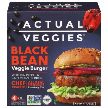 Actual Veggies Veggie BurgerBuy 1 Get 1 FREEFree item of equal or lesser price.
Black Bean, Mushroom Quinoa, California Garden, or Sweet Potato, 12-oz box