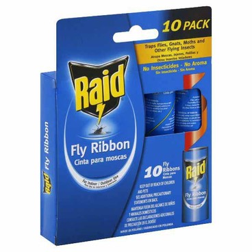 Raid Fly RibbonBuy 1 Get 1 FREEFree item of equal or lesser price.
Traps Flies, Gnats, Moths & Other Flying Insects, 1-ct. pkg.; or Fruit Fly Trap, Apple, 2-ct. pkg.