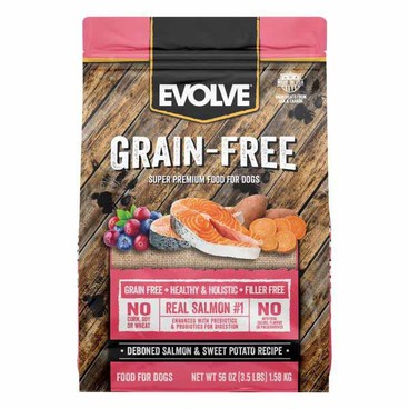 Evolve Grain-Free Dog FoodBuy 1 Get 1 FREEFree item of equal or lesser price.
 3.5 or 4-lb bag