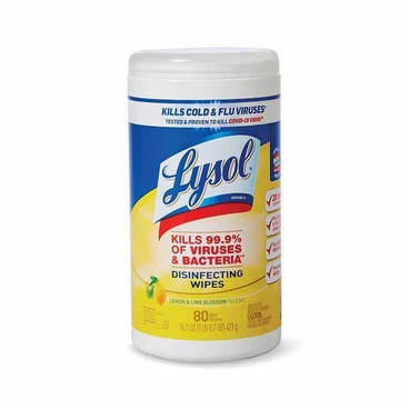 Lysol Disinfecting WipesBuy 1 Get 1 FREEFree item of equal or lesser price. 
70 to 80-ct. or 2-pk. 80-ct. pkg.