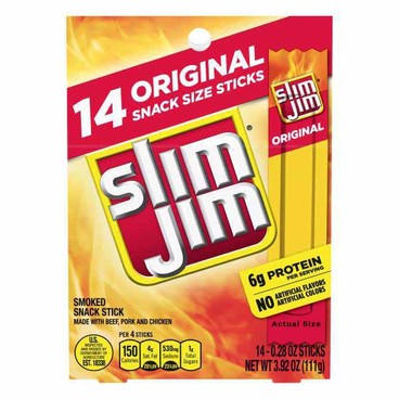 Slim Jim SticksBuy 1 Get 1 FREEFree item of equal or lesser price.
3.92-oz pkg.