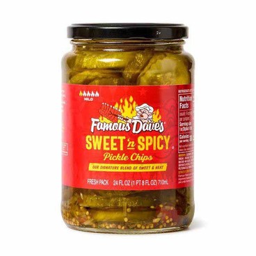 Famous Dave's Pickle ChipsBuy 1 Get 1 FREEFree item of equal or lesser price.
24-oz jar