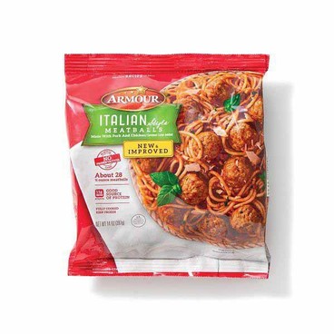 Armour MeatballsBuy 1 Get 1 FREEFree item of equal or lesser price.
Sold Frozen, 11 to 25-oz pkg.