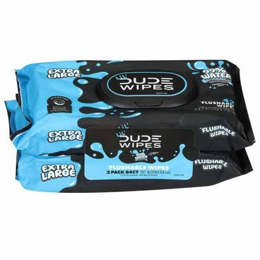 Lil' Dude Wipes, FlushableBuy 1 Get 1 FREEFree item of equal or lesser price.
2-pk. 84-ct. pkg.